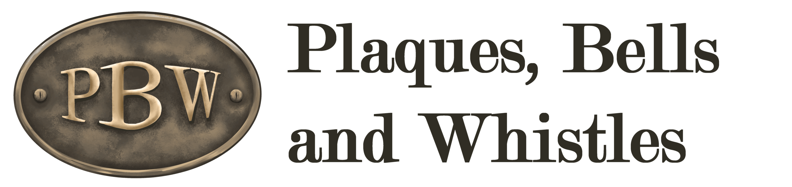 Plaques, Bells and Whistles logo